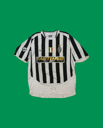 Juventus FC 2003/04 Nike with Alessandro Del Piero 10 Nameset Football Jersey - Cult Fave Football Shirts