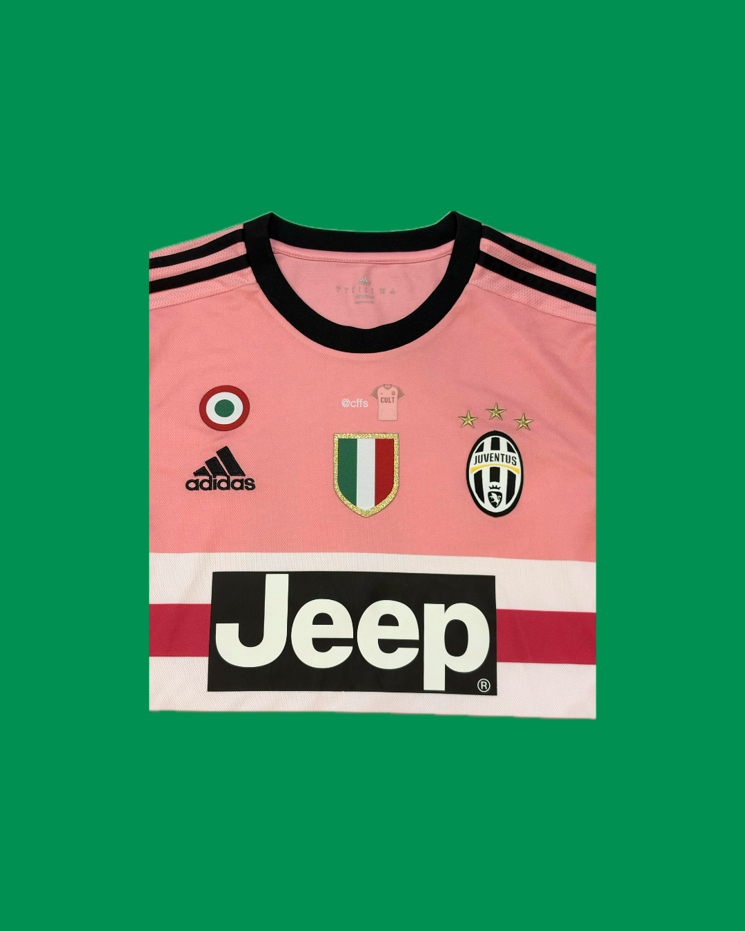 Juventus FC 2015/16 Adidas with Paolo Dybala 21 Nameset Football Jersey - Cult Fave Football Shirts
