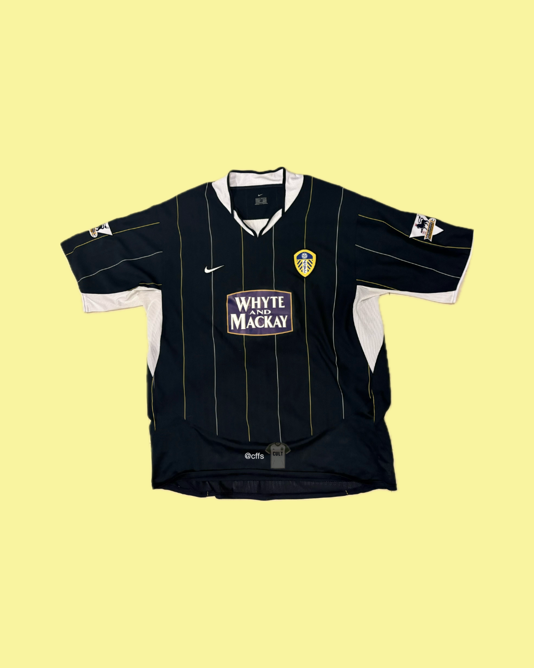 Leeds United 2003/04 Nike with Mark Viduka 9 Nameset Football Jersey - Cult Fave Football Shirts