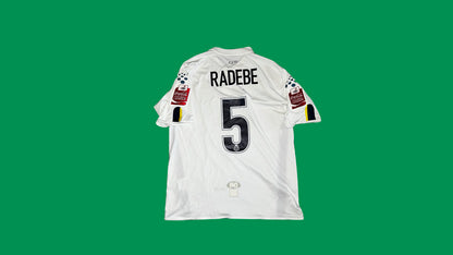 Leeds United 2004/05 Diadora Home jersey with Lucas Radebe 5 - Cult Fave Football Shirts