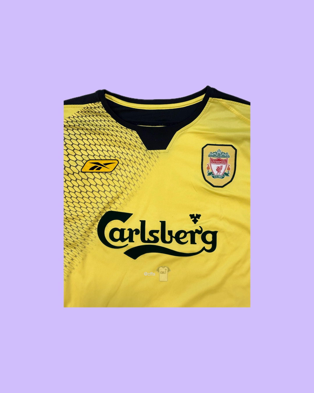 Liverpool 2004/06 Reebok with John Arne Riise 6 Nameset Football Jersey - Cult Fave Football Shirts