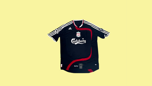 Liverpool 2007/08 Adidas with Fernando Torres 9 Nameset Vintage Football Jersey