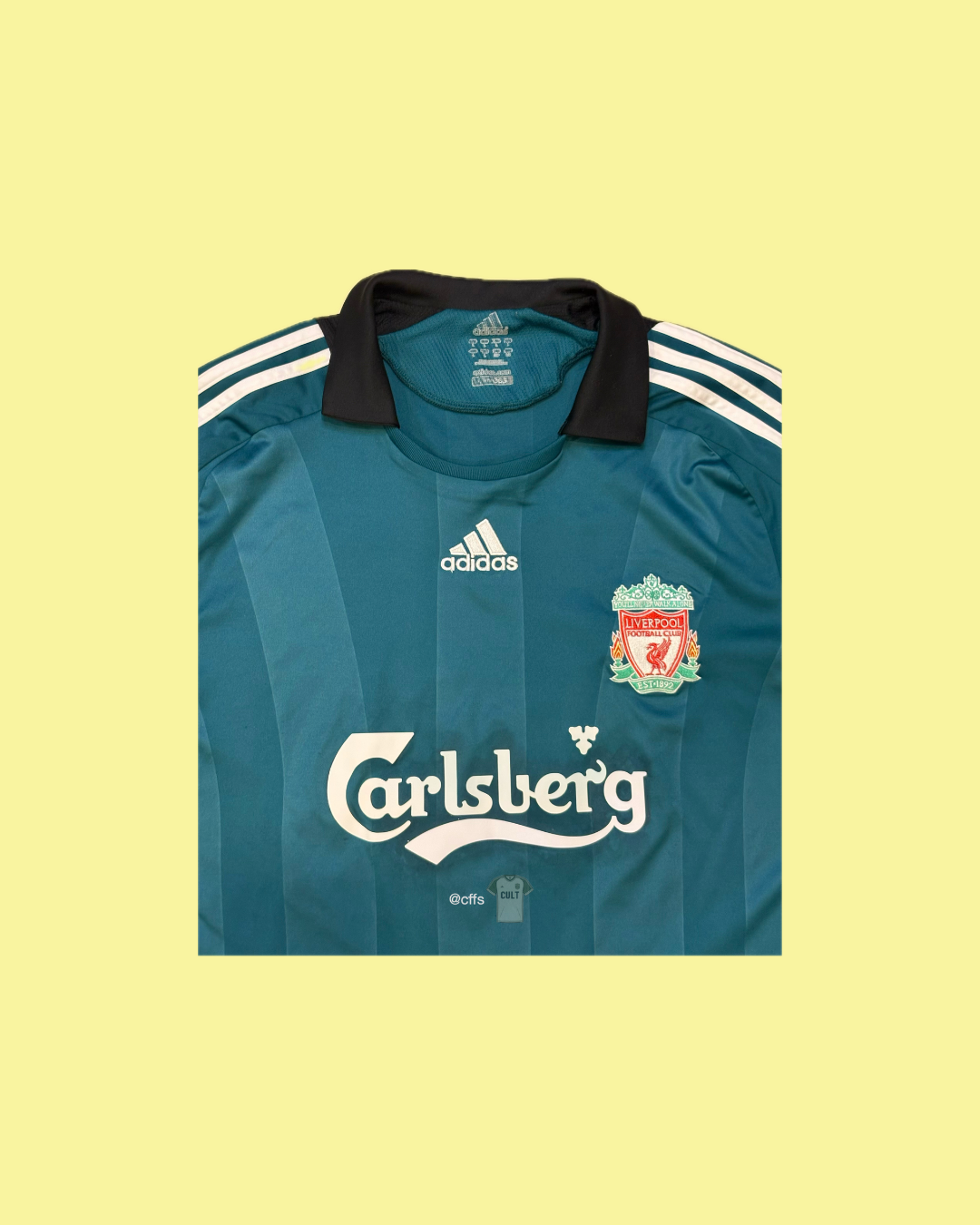 Liverpool 2008/09 Adidas with Javier Mascherano 20 Nameset Football Jersey - Cult Fave Football Shirts