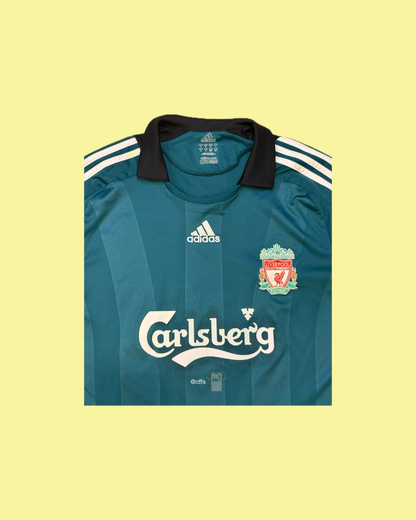 Liverpool 2008/09 Adidas with Javier Mascherano 20 Nameset Football Jersey - Cult Fave Football Shirts