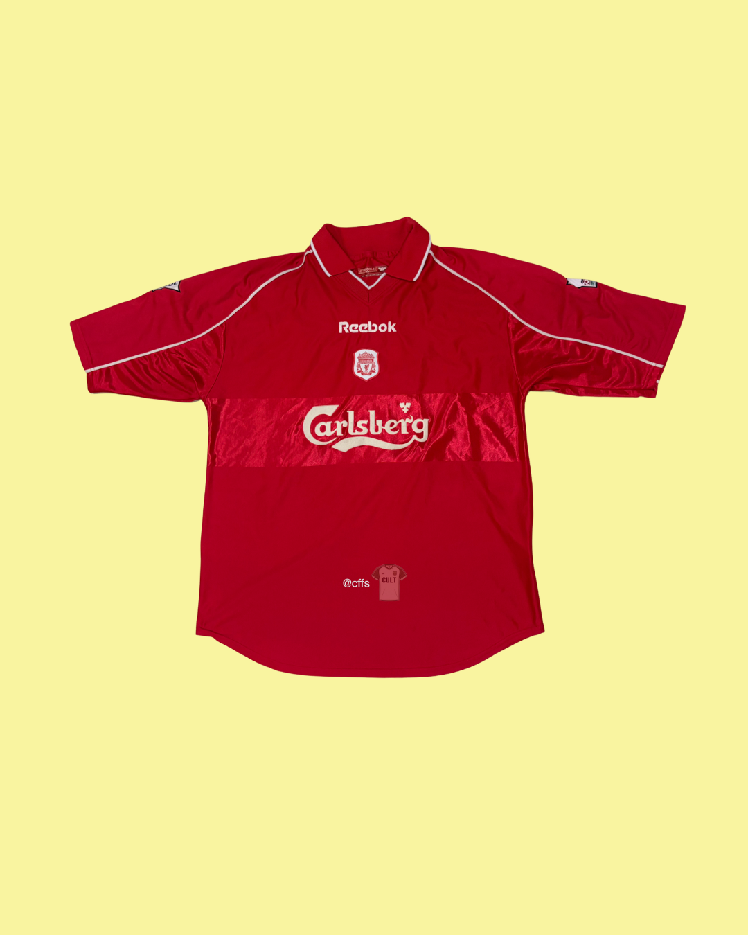 Liverpool FC 2000/02 Reebok Home with Dietmar Hamann 16 Football Jersey