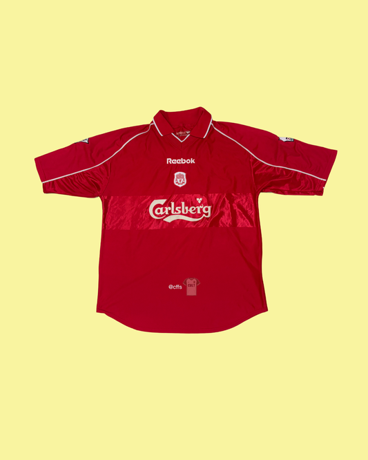 Liverpool FC 2000/02 Reebok Home with Dietmar Hamann 16 Football Jersey