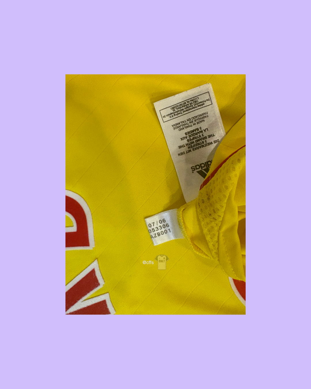 Liverpool FC 2006/07 Adidas with Steven Gerrard 8 Nameset Football Jersey - Cult Fave Football Shirts