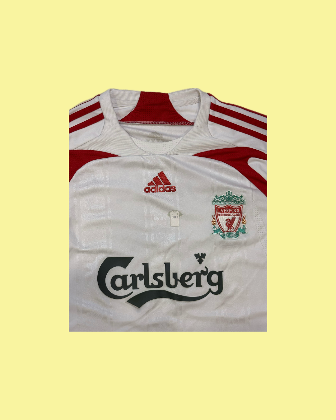 Liverpool FC 2007/08 Adidas with Fernando Torres 9 Nameset Football Jersey - Cult Fave Football Shirts