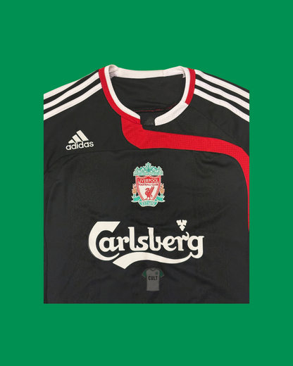 Liverpool FC 2007/08 Adidas with Fernando Torres 9 Nameset Football Jersey
