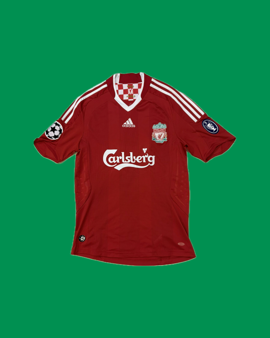 Liverpool FC 2008/10 Adidas with Fernando Torres 9 Nameset Football Jersey - Cult Fave Football Shirts