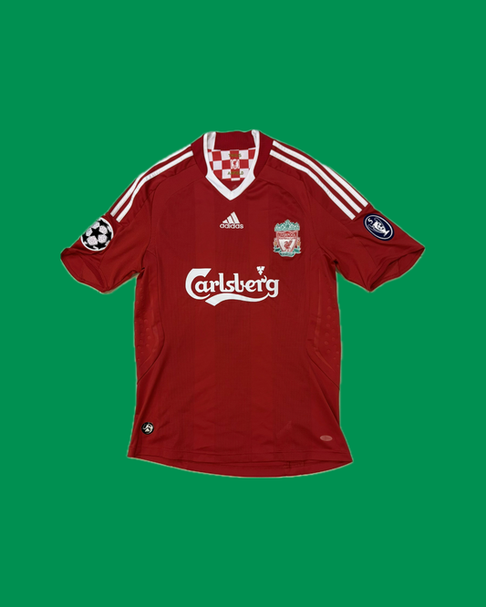 Liverpool FC 2008/10 Adidas with Fernando Torres 9 Nameset Football Jersey