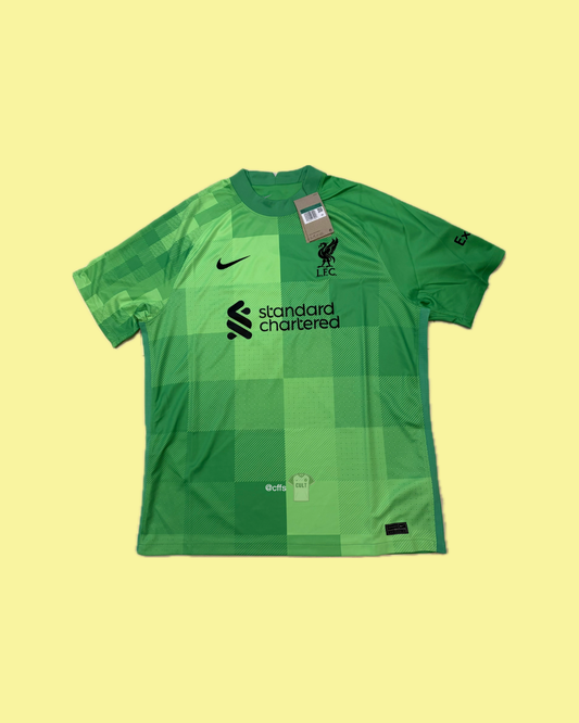 Liverpool FC 2021/22 Nike with Alisson Becker 1 Nameset Football Jersey - Cult Fave Football Shirts