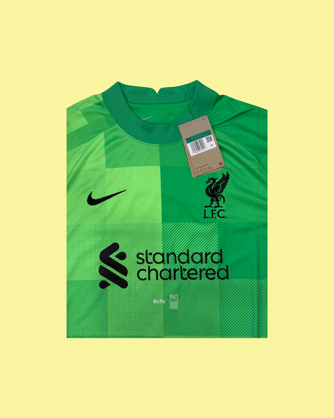 Liverpool FC 2021/22 Nike with Alisson Becker 1 Nameset Football Jersey - Cult Fave Football Shirts
