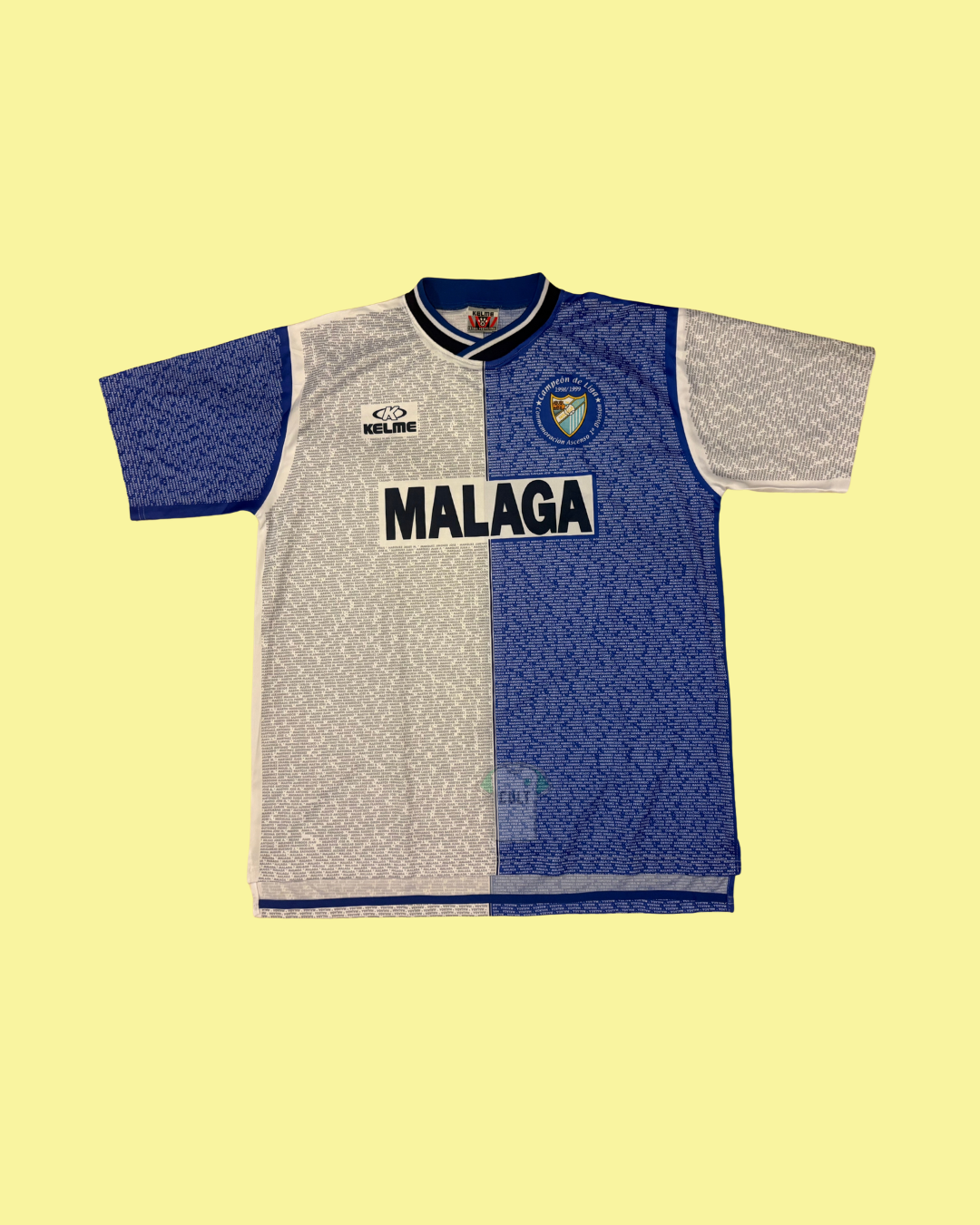 Malaga CF 1998/99 Kelme Football Jersey