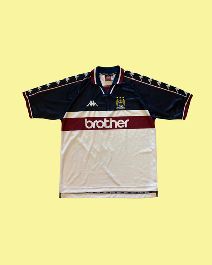Manchester City 1997/98 Kappa Football Jersey