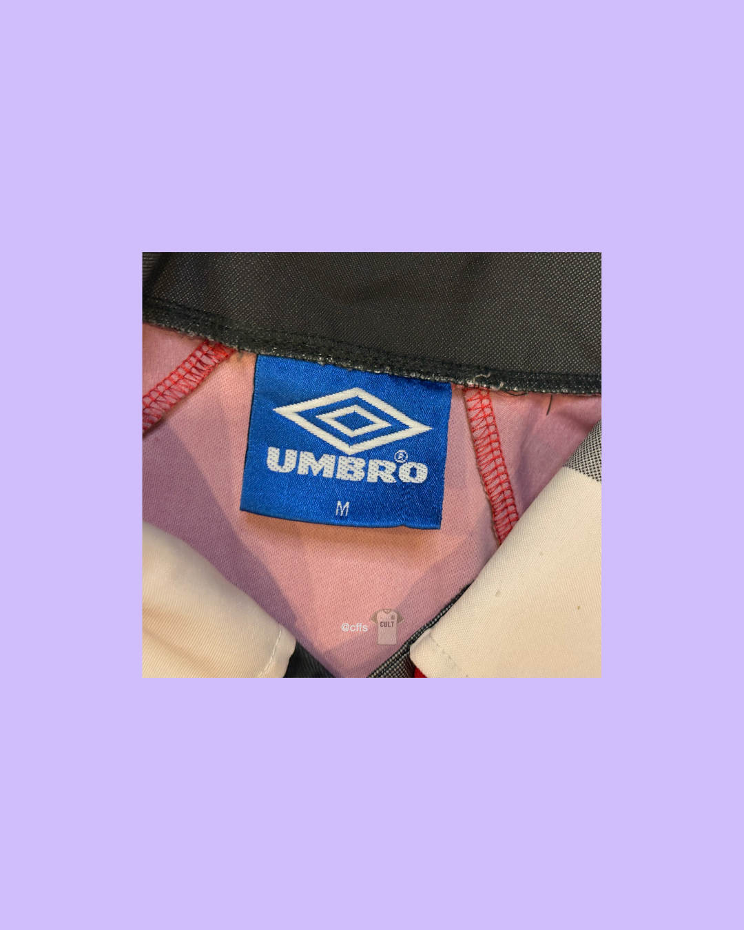 Manchester United 1996/97 Umbro with David Beckham 10 Nameset Football Jersey - Cult Fave Football Shirts