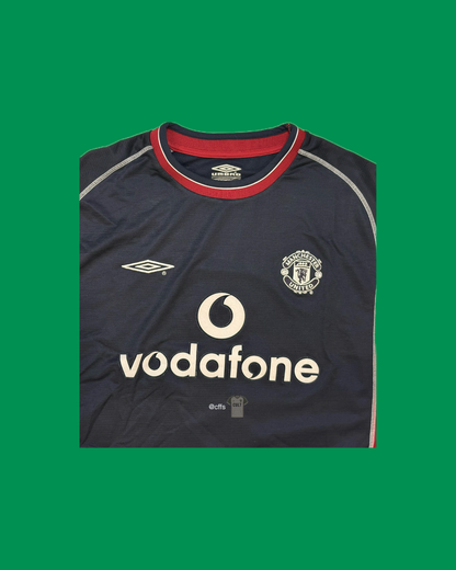 Manchester United 2000/01 Third with Jaap Stam 6 Nameset Football Jersey - Cult Fave Football Shirts