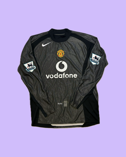 Manchester United 2004/06 Nike with Tim Howard 1 Nameset Goalkeeper Jersey - Cult Fave Football Shirts