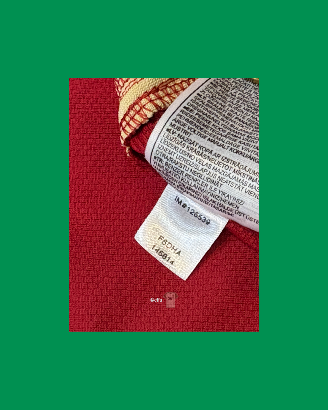 Manchester United 2006/06 Nike with Ryan Giggs 11 Nameset Football Jersey