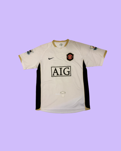 Manchester United 2006/07 Nike Away with Henrik Larsson 17 Football Jersey