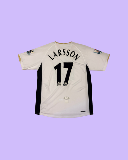 Manchester United 2006/07 Nike Away with Henrik Larsson 17 Football Jersey