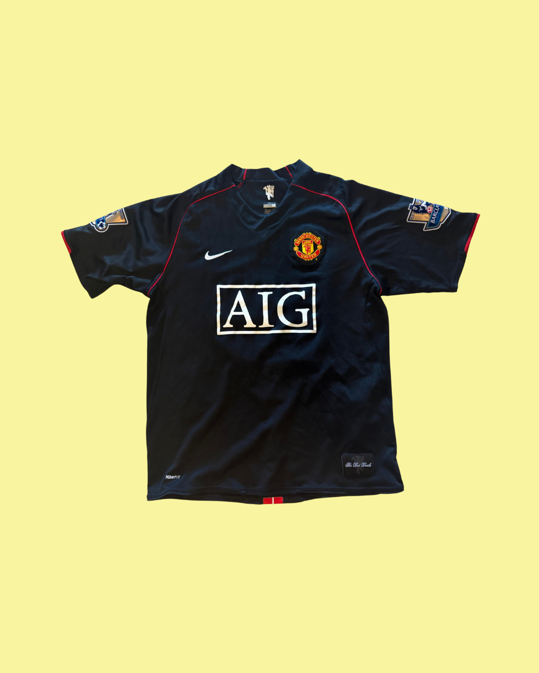 Manchester United 2007/08 Nike with JS Park 13 Nameset Football Jersey