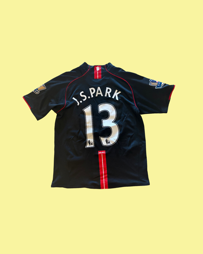 Manchester United 2007/08 Nike with JS Park 13 Nameset Football Jersey