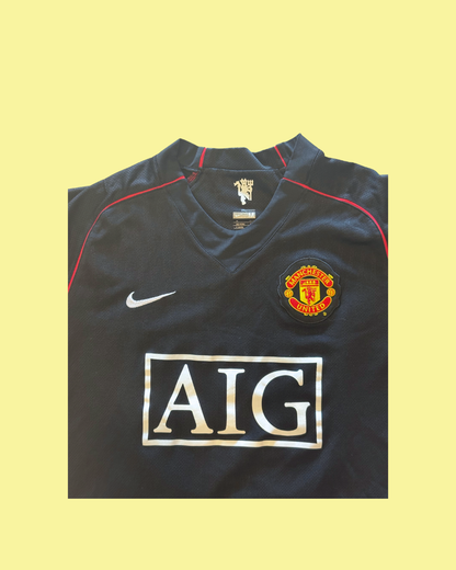 Manchester United 2007/08 Nike with JS Park 13 Nameset Football Jersey