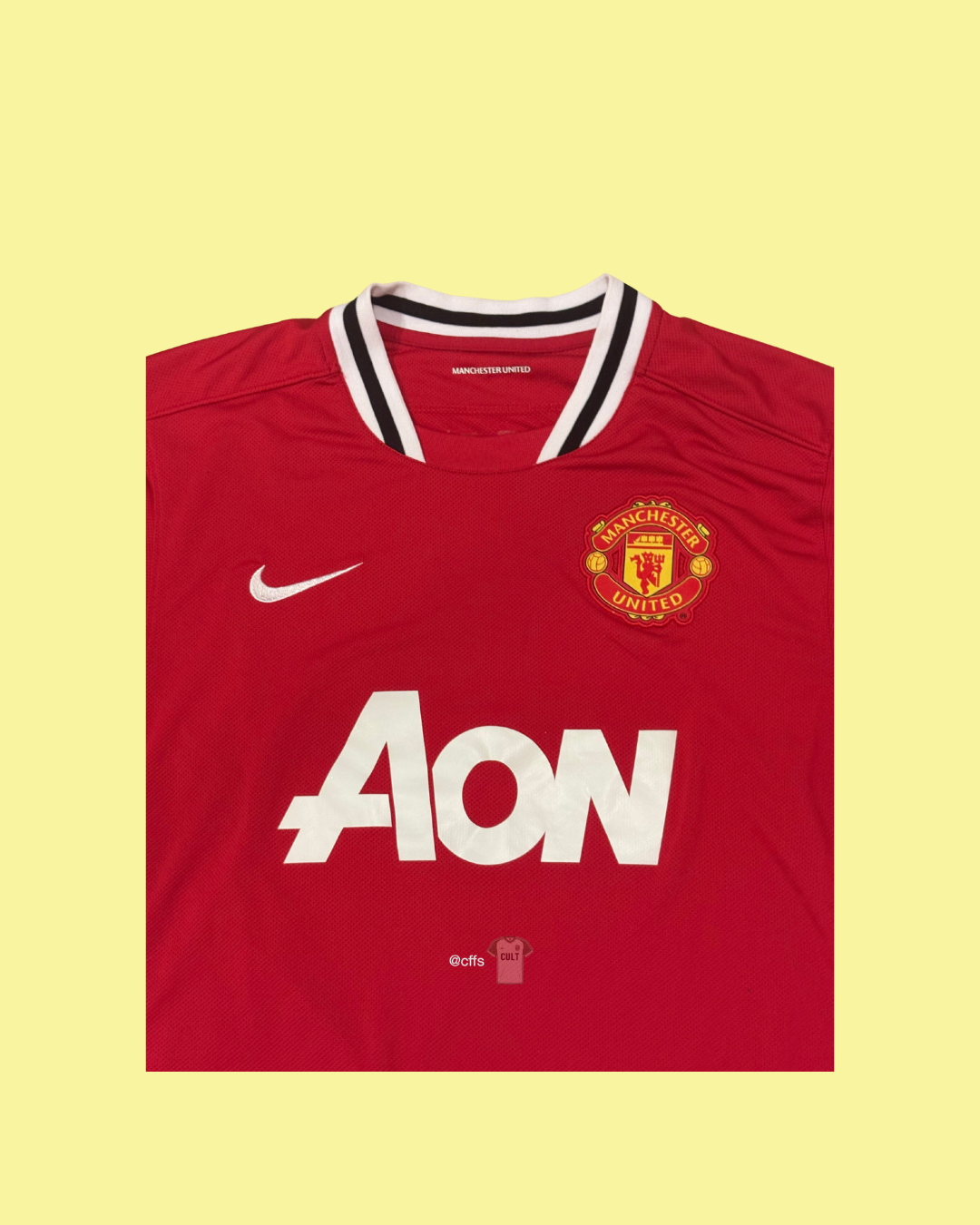 Manchester United 2011/12 Nike with Chicharito 14 Nameset Football Jersey - Cult Fave Football Shirts