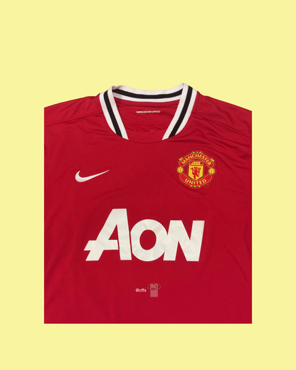 Manchester United 2011/12 Nike with Chicharito 14 Nameset Football Jersey - Cult Fave Football Shirts