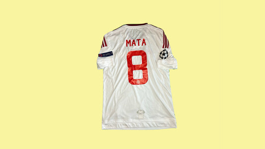 Manchester United 2015/16 Adidas Away Jersey with Juan Mata 8 - Cult Fave Football Shirts