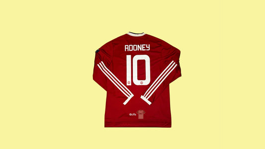 Manchester United 2015/16 Adidas with Wayne Rooney 10 Nameset Vintage Football Jersey - Cult Fave Football Shirts