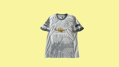 Manchester United 2017/18 Adidas with Zlatan Ibrahimovic 10 Nameset Vintage Football Jersey - Cult Fave Football Shirts