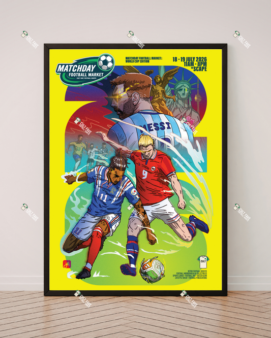 Matchday Football Market: World Cup Edition 2026 — Limited Edition Signed Poster Print (Pre-Order)