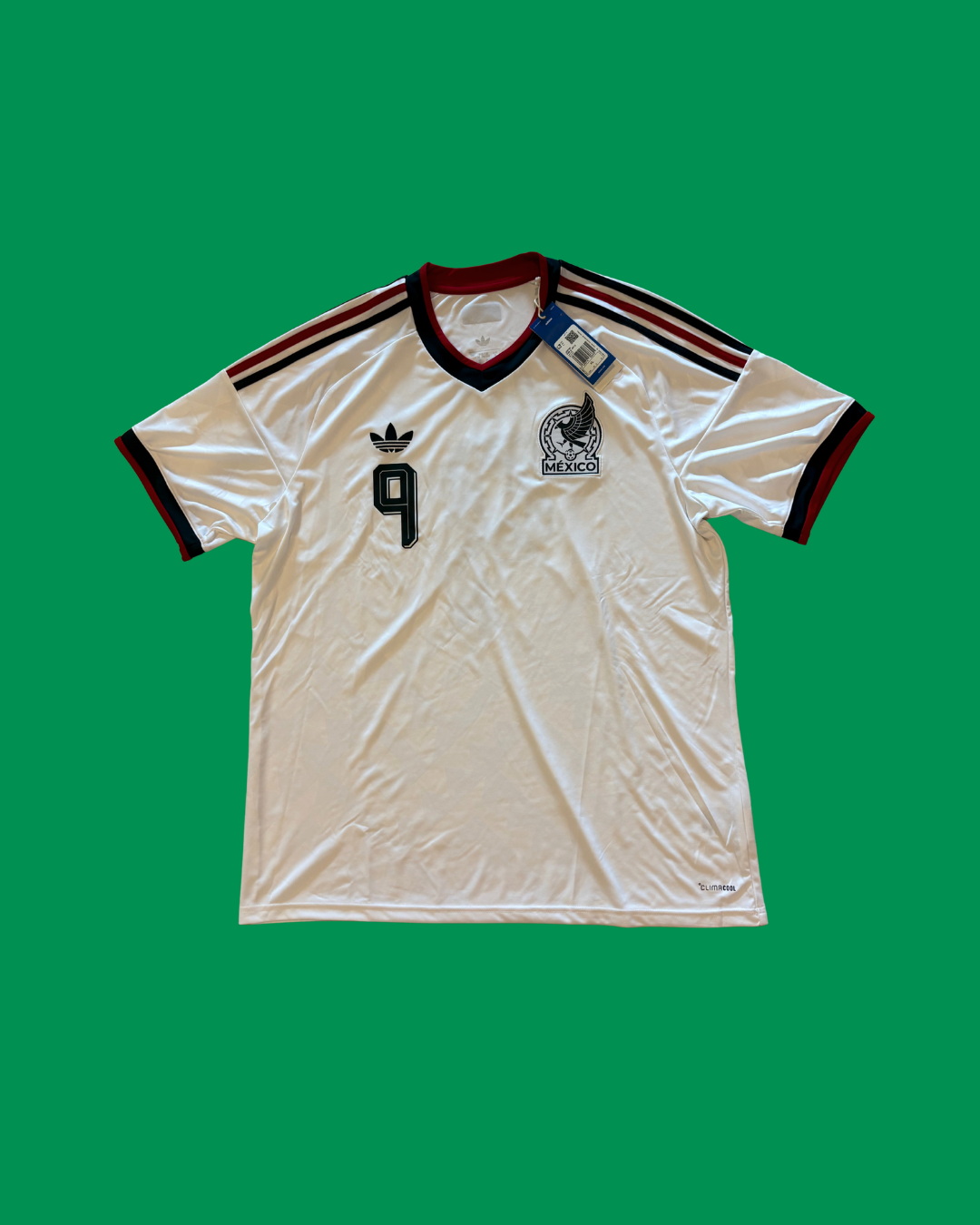 Mexico NT 2026 Adidas with Raul Jimenez 7 Nameset Football Jersey