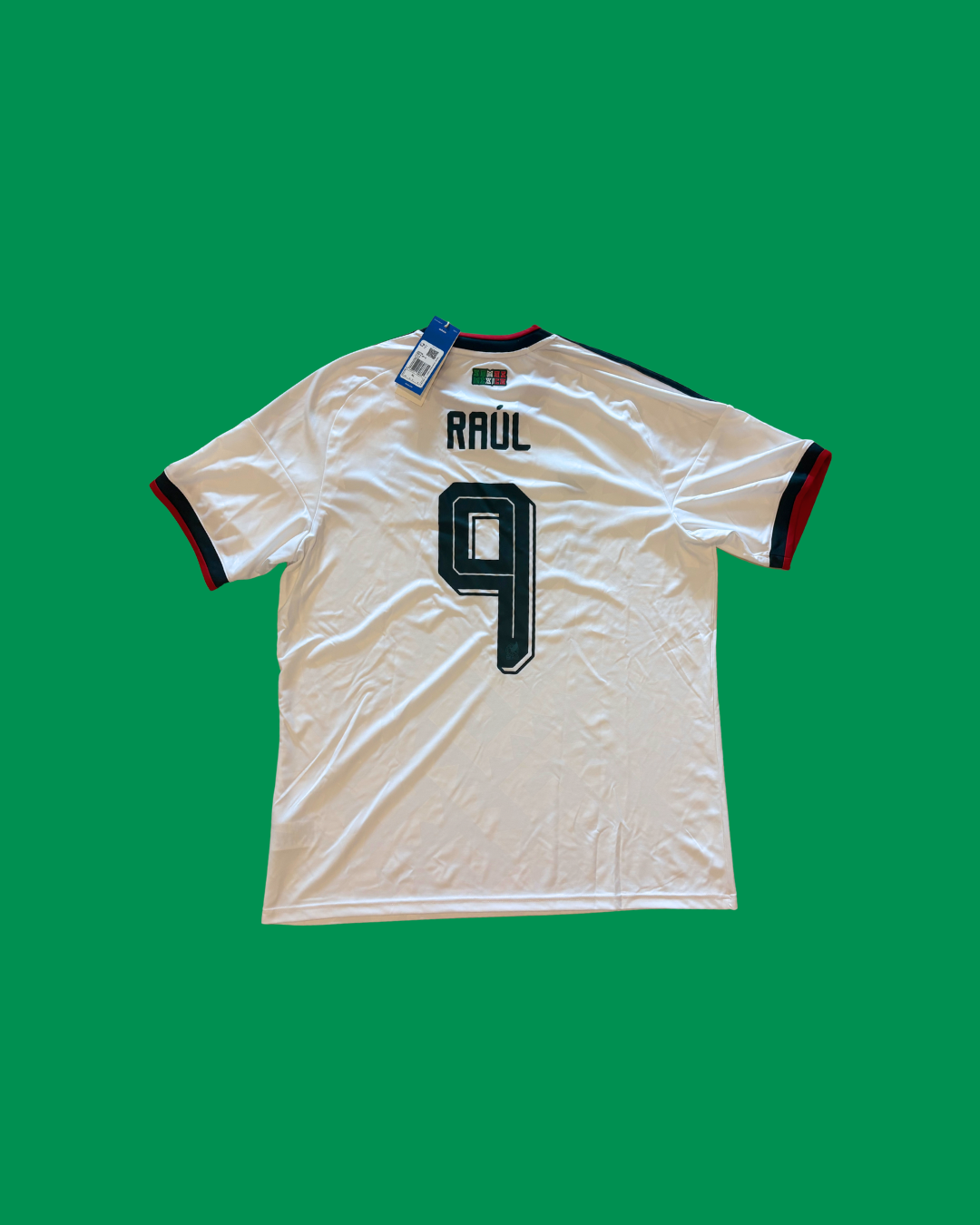Mexico NT 2026 Adidas with Raul Jimenez 7 Nameset Football Jersey