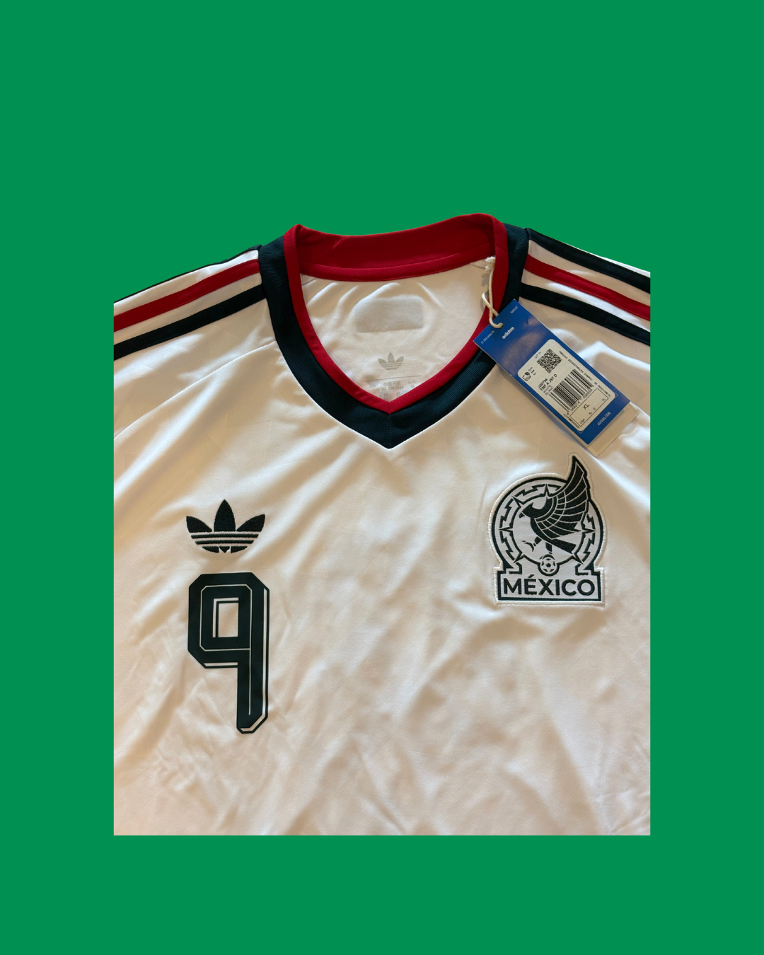 Mexico NT 2026 Adidas with Raul Jimenez 7 Nameset Football Jersey
