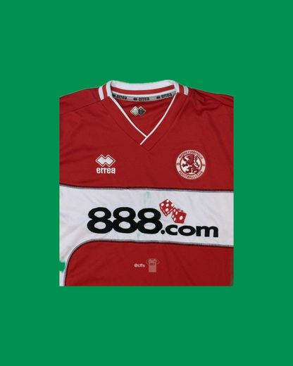 Middlesbrough 2005/06 Errea with George Boateng 7 Nameset Football Jersey - Cult Fave Football Shirts