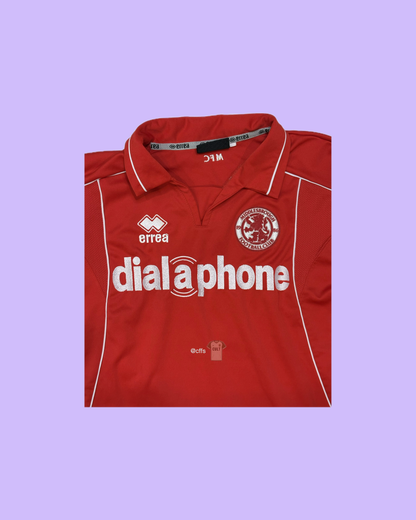 Middlesbrough FC 2003/04 Errea with Juninho 10 Nameset Football Jersey - Cult Fave Football Shirts