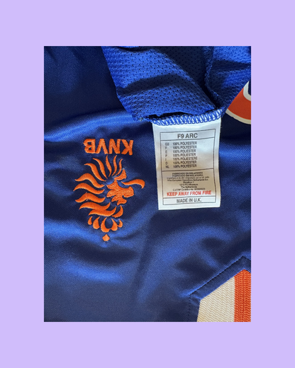Netherlands NT 1998 Nike with Dennis Bergkamp 8 Nameset Football Jersey
