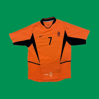Netherlands NT 2002/04 Nike with Clarence Seedorf 7 Vintage - Cult Fave Football Shirts