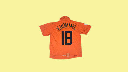 Netherlands NT 2006 Nike with Mark van Bommel 18 Nameset Nike - Cult Fave Football Shirts