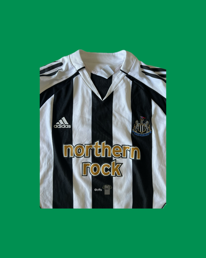 Newcastle United 2005/07 Adidas with Damian Duff 11 Nameset Football Jersey - Cult Fave Football Shirts