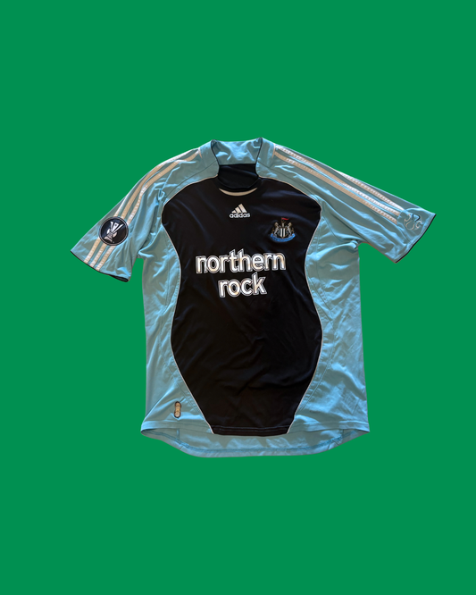 Newcastle United 2006/07 Adidas with Kieron Dyer 8 Nameset Football Jersey