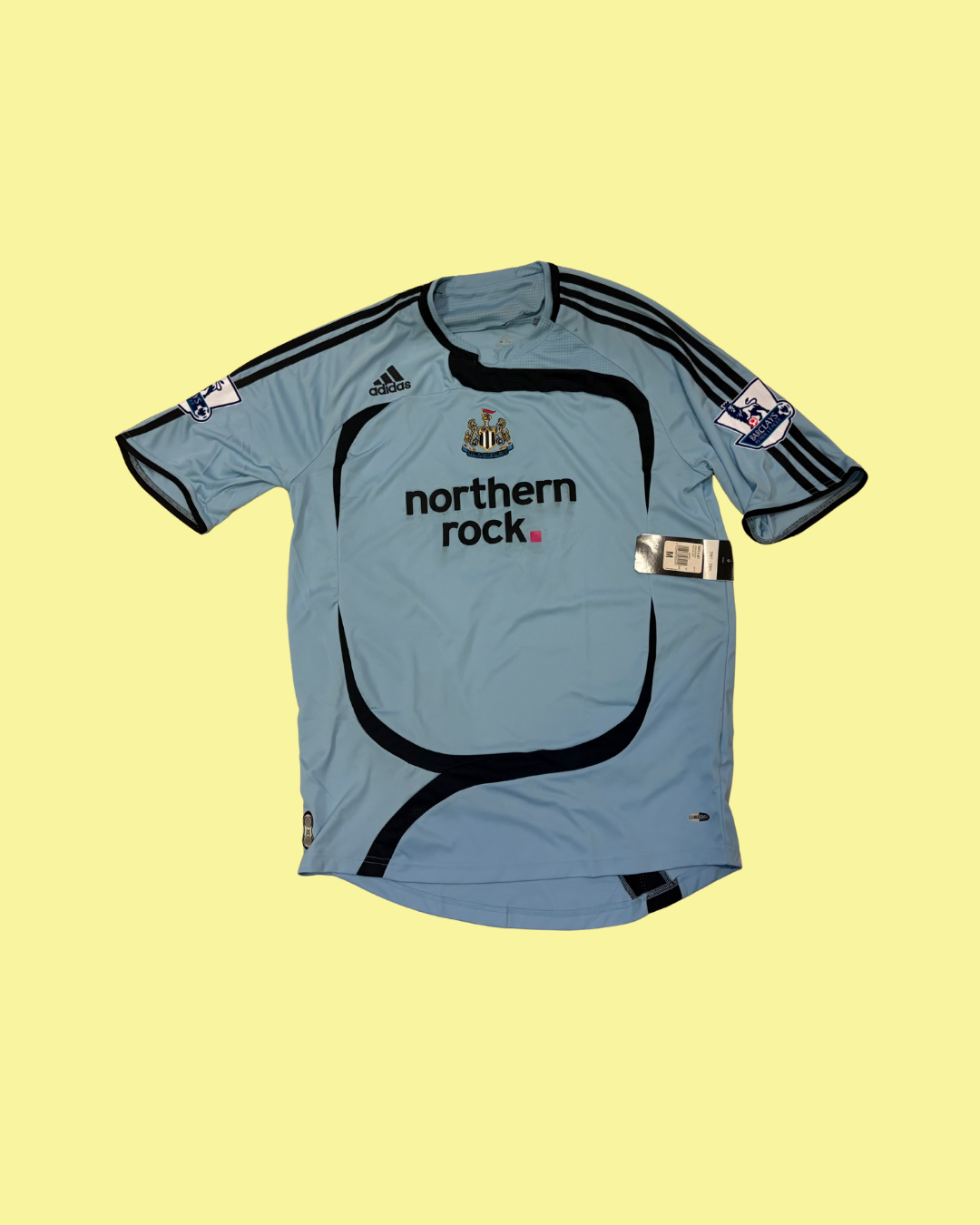Newcastle United 2007/08 Adidas Away with Obafemi Martins 9 Football Jersey