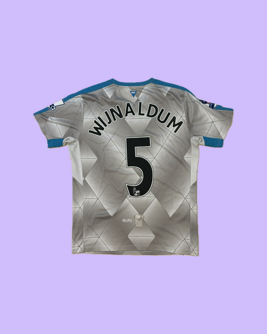 Newcastle United 2015/16 Puma with Georginio Wijnaldum 5 Nameset Football Jersey