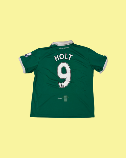 Norwich City 2011/12 Errea Away with Grant Holt 9 Football Jersey