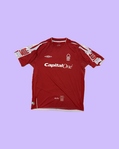 Nottingham Forest 2004/05 Umbro with Andy Reid 7 Nameset Football Jersey - Cult Fave Football Shirts