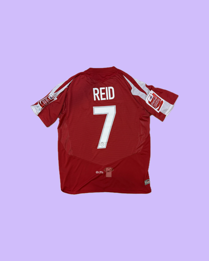 Nottingham Forest 2004/05 Umbro with Andy Reid 7 Nameset Football Jersey - Cult Fave Football Shirts