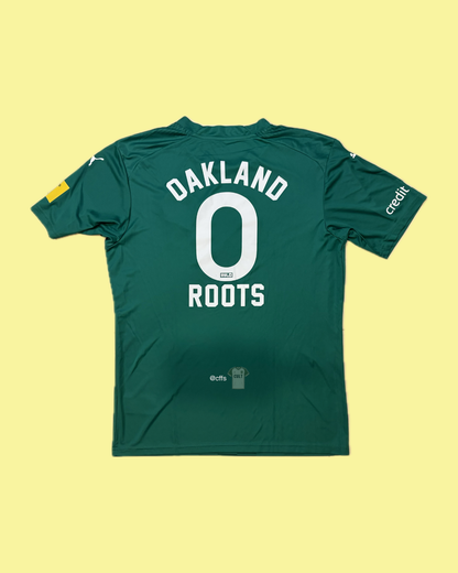 Oakland Roots SC 2022 Puma with Oakland Roots 0 Nameset Football Jersey - Cult Fave Football Shirts